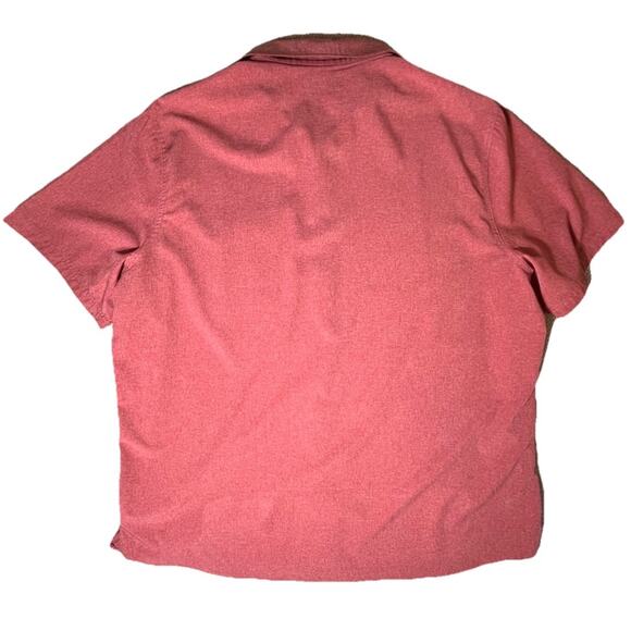 Avalanche Men’s XXL Button Up Shirt Red Stretch Outdoor Casual Performance - Picture 7 of 11